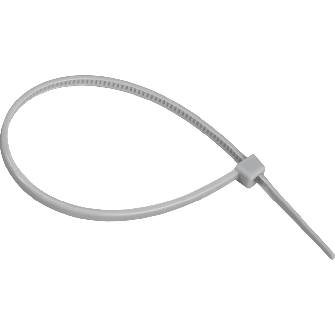 Хомут IEK UHH30-D036-250-100-K03 3.6х250мм P6.6 стандартный сер. (уп.100шт) U-HH30-D036-250-100-K03 Хомут IEK UHH30-D036-250-100-K03 3.6х250мм P6.6 стандартный сер. (уп.100шт) U-HH30-D036-250-100-K03