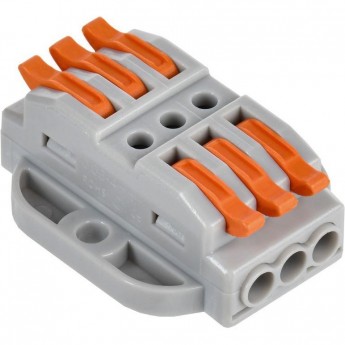 Клемма строительно-монтажная IEK СМК 222-4133P UKZ20-4133P-050 Клемма строительно-монтажная IEK СМК 222-4133P UKZ20-4133P-050