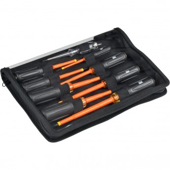 Набор отверток диэлектрических IEK Т3 9шт ARMA2L 5 A2L5-NS30-T3-09 Набор отверток диэлектрических IEK Т3 9шт ARMA2L 5 A2L5-NS30-T3-09