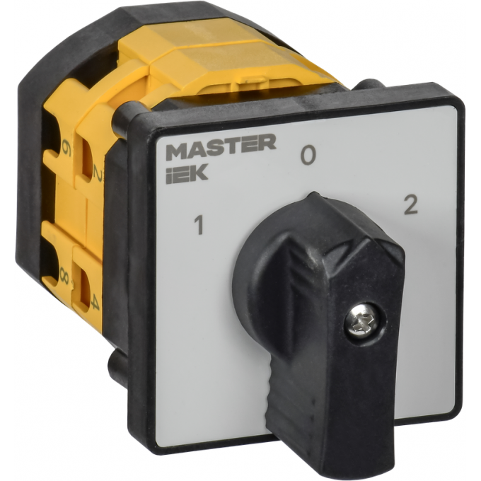 Переключатель кулачковый IEK стандартная рукоятка 10А схема 52 MI-CS10-010-052