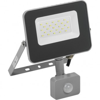 Прожектор светодиодный IEK СДО 07-20Д с датчиком движения IP54 серый - LPDO702-20-K03 Прожектор светодиодный IEK СДО 07-20Д с датчиком движения IP54 серый - LPDO702-20-K03