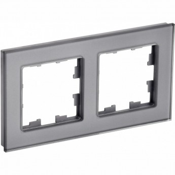 Рамка 2-м IEK BRITE РУ-2-2-БрСе Рамка 2-м IEK BRITE РУ-2-2-БрСе