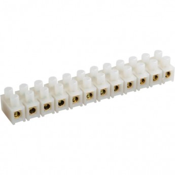 Зажим контактный винтовой IEK ЗВИ-30 н/г 6,0-16мм2 (2шт/блистер) - UZV4-030-10-2